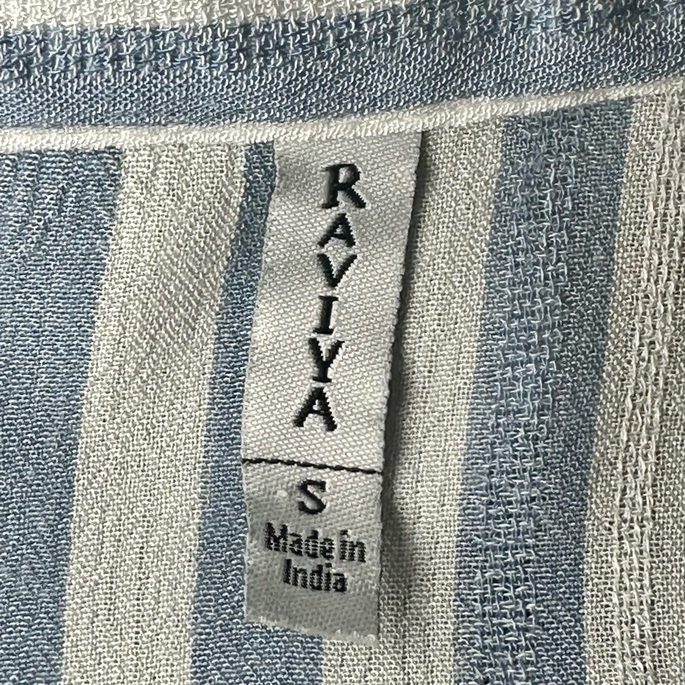 RAVIYA EUC Women's Striped Swim Cover-Up Tunic - Picture 5 of 6